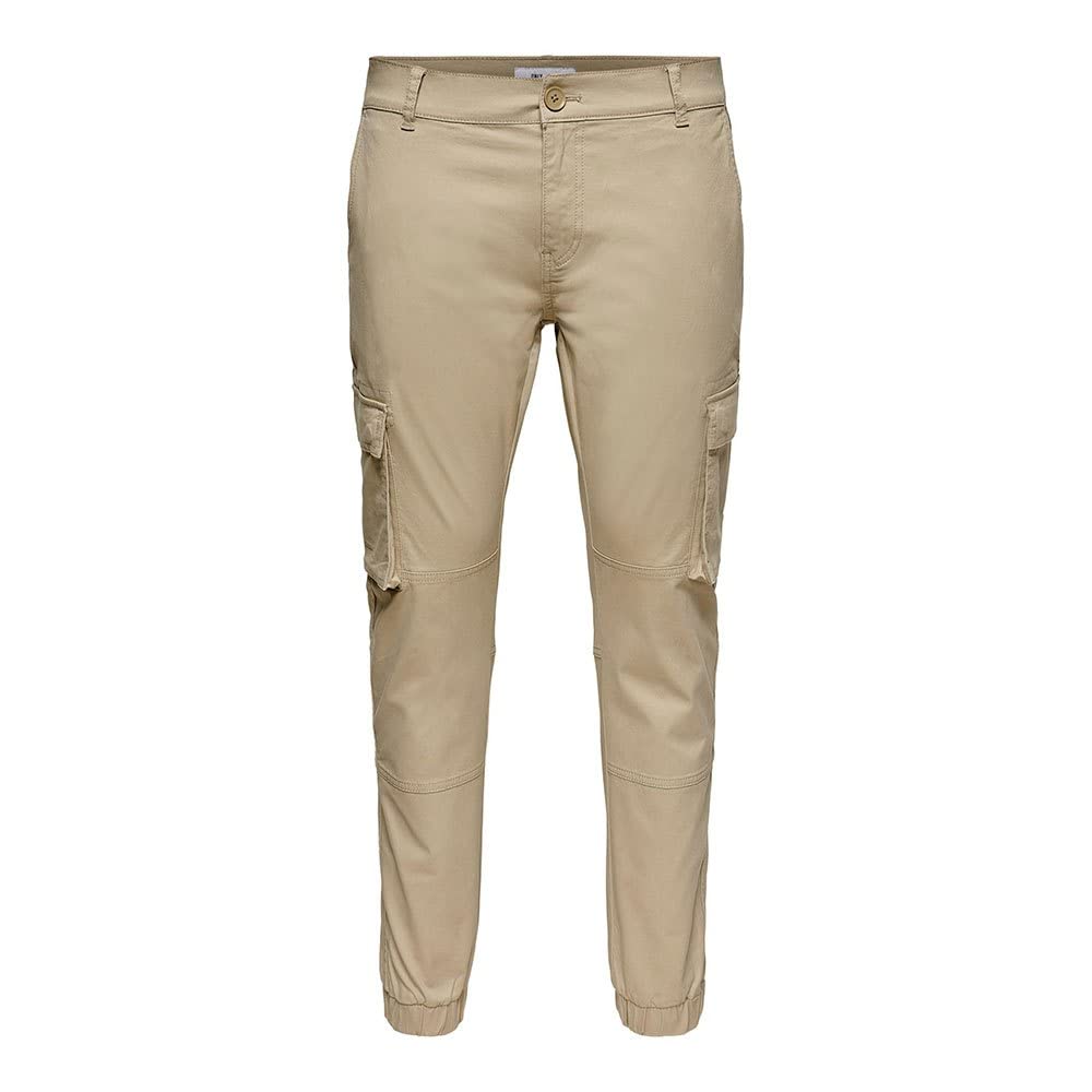 Only & Sons Onscam Stage Cargo Cuff Life 6687 Noos - bojówki Mężczyźni