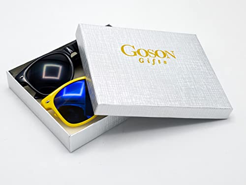 Image of Goson Designer Fashion Sunglasses For Men Women - UV400 Retro Sun Glasses