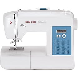 Maquina De Coser Singer Sc220 Singer Brilliance 6160 - Máquina de coser electrónica (60 funciones de costura)