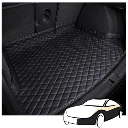 LSYZGRBC Leather Car Boot Mat, for Toyota CHR 2018-2023 Waterproof Rear Trunk Liner Anti-Scratch Cargo Protector Tray Cover Styling Accessory,C