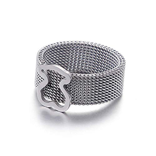 anillo tous acero inoxidable