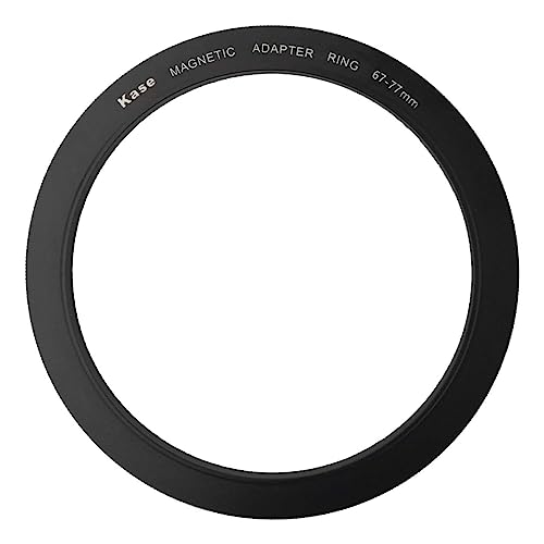 Anillo adaptador magnético Kase 67-77 mm para usar filtros grandes en lentes de 67mm