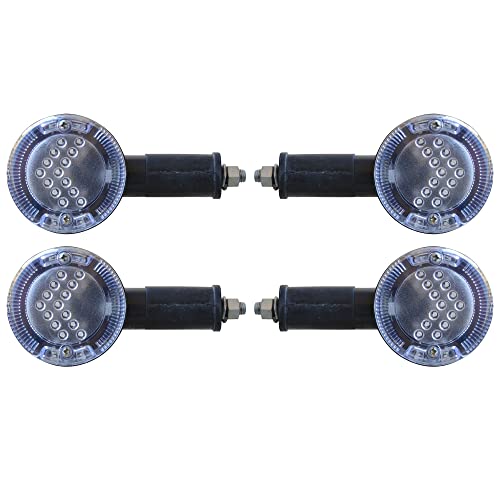 Indicateur latéral LED en flèche pour sécuriser vos trajets urbains et de nuit - 4 pièces