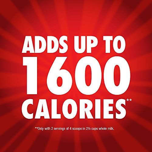 Naturade All Natural Weight Gain Drink Mix - Gluten Free, Delicious Taste, 1600 Calories Per Servings - Mass Gainer W/Carbohydrates & Protein thumb #1