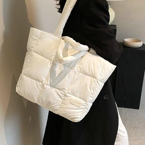 Solid Large Capacity Underarm Bag Warm Fall Winter Fashion Handbag Outside Commute Trip Shoulder Bag for Women 20254