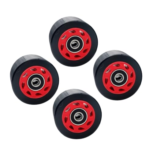 HANABASS Skating Replacement Wheels 95a Double Row Skating Wheels for Indoor or Outdoor Use