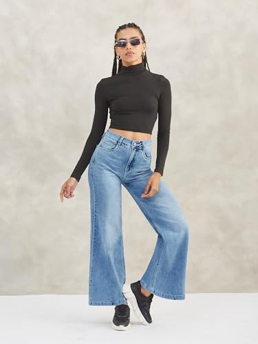 Image of Dolce Crudo High Rise Bootcut Jeans for Women