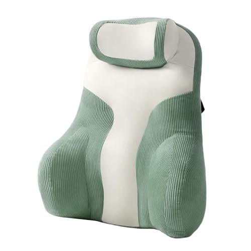 Soporte lumbar para cama al sentarse de espuma viscoelástica premium y cojín lumbar para coche