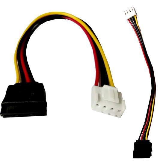 DVR HDD Power Cable for Sata Charging Adapter 15 cm (4 Pin to 15 Pin SATA Cable-picture-23