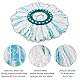 4 Stück Ersatzkopf für Leifheit Clean Twist Disc Mop Micro Set,2-Faser-System für Leifheit Clean Twist M Wischmopp Rund Bodenwischer Ersatzteile, für alle Bodenarten Schmutzaufnahme