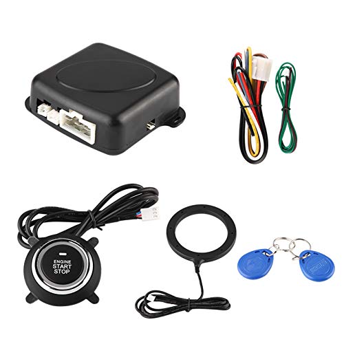 Generic de Alarma Antirrobo Universal para Automóvil con Alarma de Luz y Sonido, Sensor de Arranque por Inducción para Protección de Emergencia, para de Seguridad Automotriz