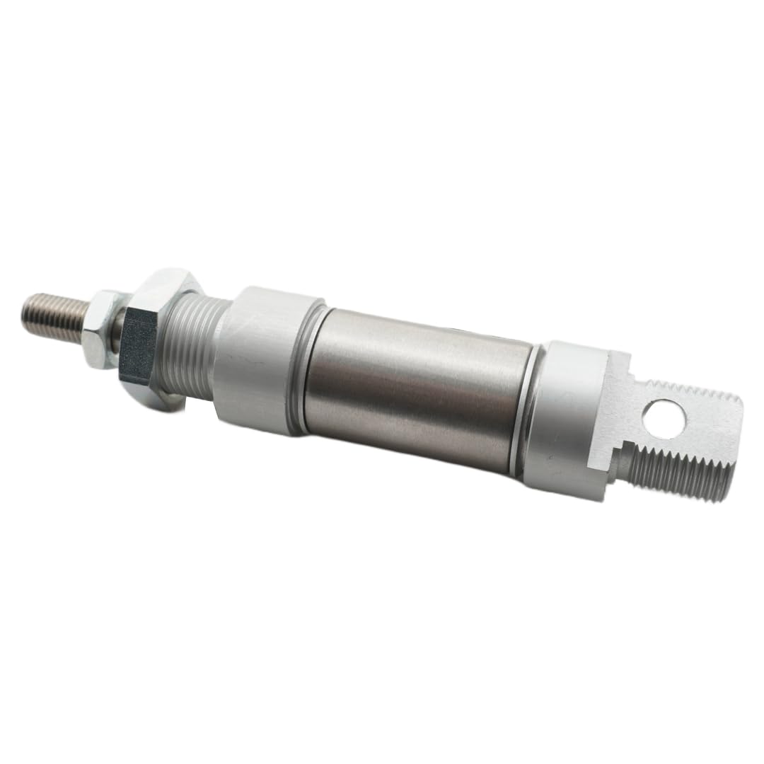 Fittingstore - Kleinzylinder ISO 6432 / CETOP RP 52 P, einfachwirkend Pneumatik Druckluftzylinder (Kolben Ø: 20 mm // Hub: 50 mm)