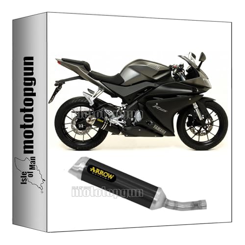 Arrow pot echappement moto Thunder pour rouler au quotidien sur Yamaha YZF R125 2017