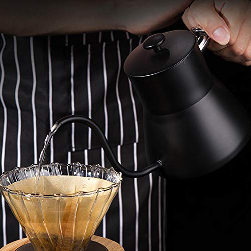 27Oz Pour over Kettle Waterkoker zwanenhals kookplaat met lange schenktuit voor Pour over Coffee Maker Set roestvrij… - Image 5