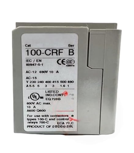 Contact auxiliaire 100-CRFB A04 bloc de contacts pour contacteurs électriques de puissance