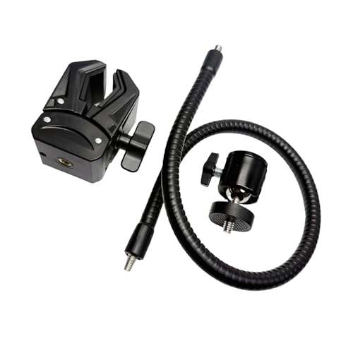 Abrazadera flexible para fotos con rosca de 1/4 y flexo orientable 4