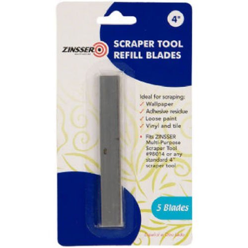 Zinsser 98015 4-Inch Scraper Refill Blades (2)