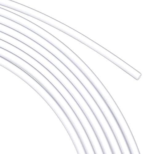 QUARKZMAN PMMA Lateral Brillo Fibra Iluminador Luz Óptica Cable Brillo con 3mm LED Luz Guía Fuente para Bricolaje Casas KTV, [Claro, 3Metros]
