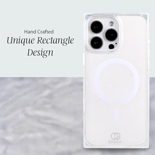Image of COCOMII Rectangle for iPhone 16 Pro Max Case, Crystal Clear