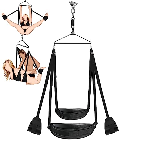 BDSM Sex Swing for Couple, Heavy Duty 360 Degree Spinning
