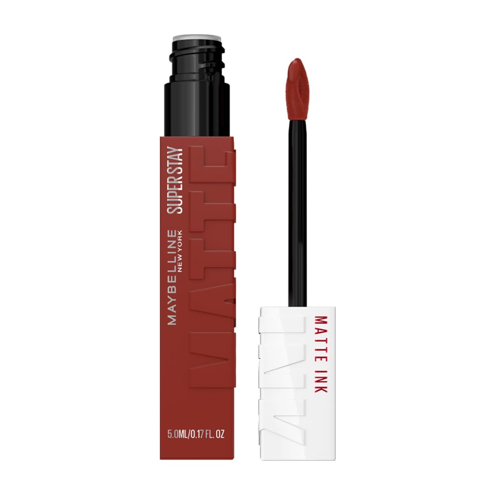 Maybelline New York Superstay Matte Ink Liquid Lipstick - 16H Longwear Matte | Charmer, 5ml-picture-34