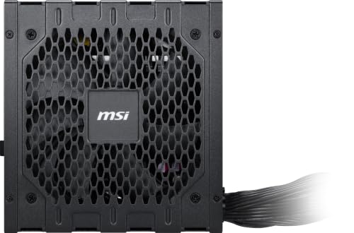 Image of MSI MAG GN85A Gaming Power Supply - 80 Plus Certified 850W - Non-Modular - Low Noise ATX PSU