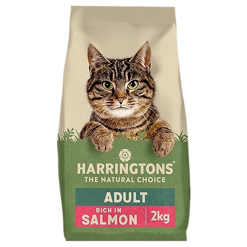 Harringtons Complete Dry Cat Food with Freshly Prepared Salmon - 4x2kg