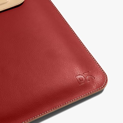 Image of DailyObjects Terracotta Red SnapOn Envelope Sleeve for MacBook Pro 38.01cm (15 inch)