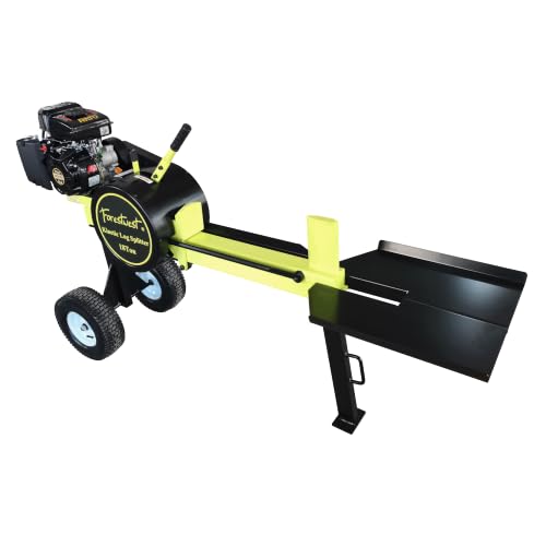 FORESTWEST 11097P, 18Ton 3HP Petrol Kinetic Log Splitter, 2s Per Split Fast Gasoline Firewood Splitter
