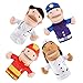 Hero Hand Puppets for Kids - Designed by Occupational Therapist, Doctor, Nurse, Firefighter + Police Officer, Interactive Educational Toy, Kids Heroes of Play, 12.5in x 11in