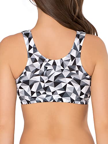 Image of Fruit of the Loom Women's Built-Up Sports Bra, (Pack of 3)
