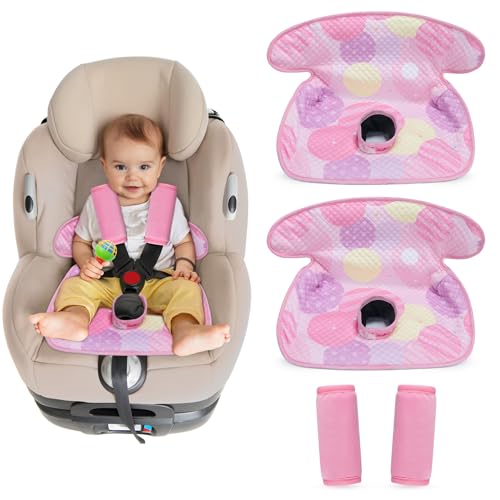 COOLBEBE-2-Pack-Waterproof-Car-Seat-Protector-for-Potty-Training-Pink COOLBEBE 2 Pack Waterproof Car Seat Protector for Potty Training, Pink - Image 1