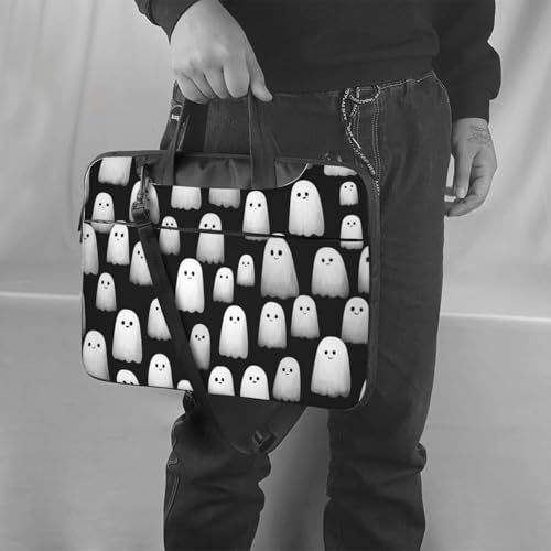 Bolso de portátil blanco fantasmal impermeable 15.6 pulg miniatura 2