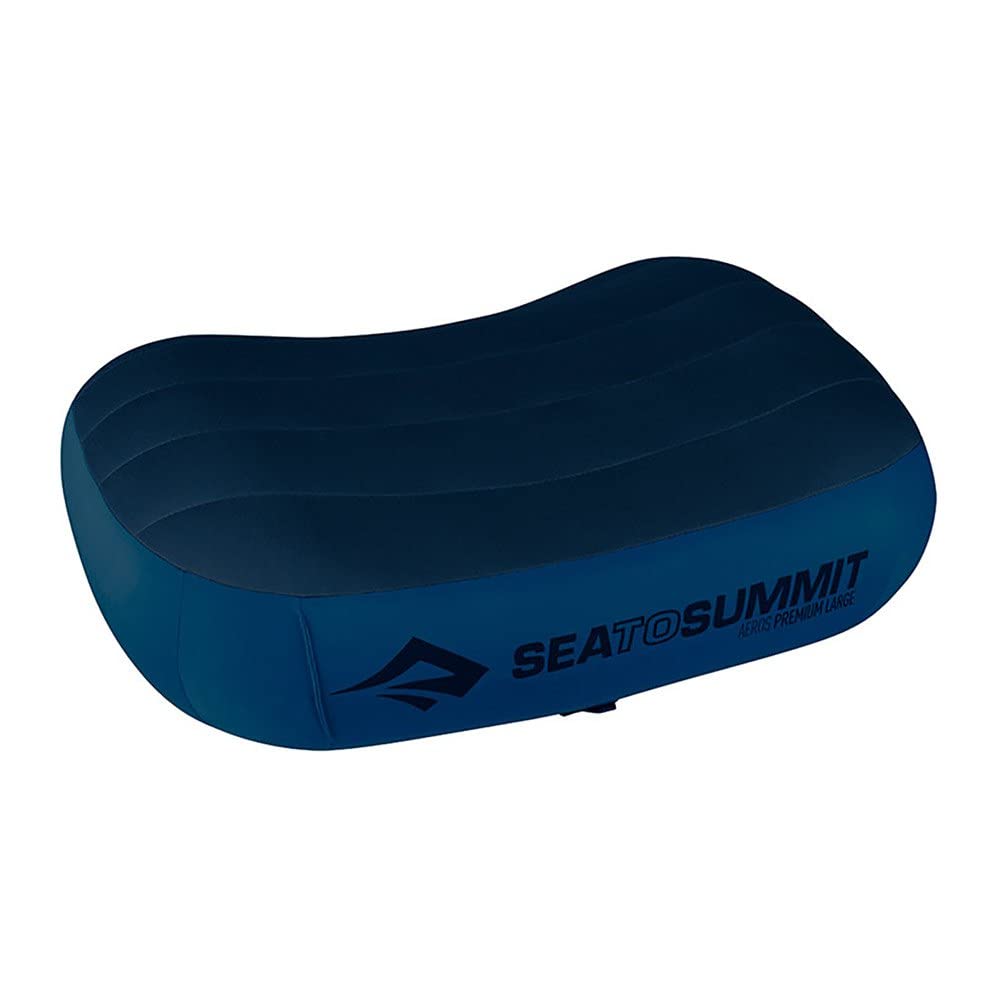 seatosummit Let To Summer Eros Premium Pillow L Pillow, Mountaineering, Mountainering and Trekking, Unisex Adults, Blue (Blue)
