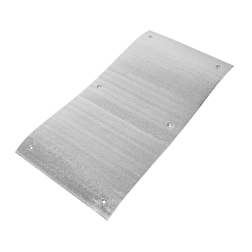 AUTSUPPL Película Reflectante Aislante para Ventanas con Ventosas Lámina de de Aluminio para Bloqueo Solar Protección Térmica y Privacidad Hogar Balcón Garaje y RV