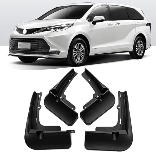 Garde-boue Toyota Sienna 2021-2022 bavettes auto protection projection pluie et boue