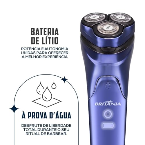Barbeador Britânia BBA07 À prova d’água Bivolt