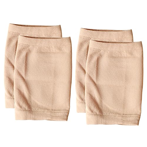 NIYANGLE 6pairs Ankle Brace Compression Sleeves for Volleyball Heel Protectors for Plantar Relief Moisturizing Foot Sleeve Comfortable Design Washable Reusable Support