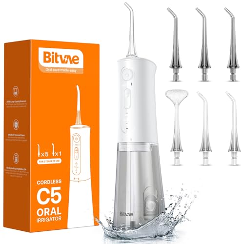 Bitvae Water Flosser, Munddusche with 3 Modes & 5 Intensities