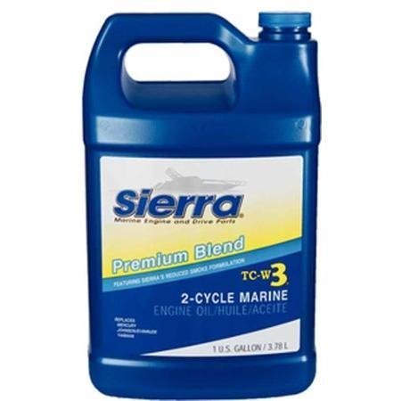 Sierra S 18-9500-3 Aceite de motor marino de 2 ciclos TC-W3 - 1 galón por Sierra International