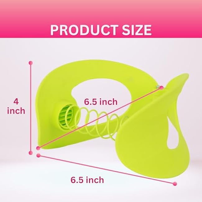 Daiwa Felicity EZE Squeeze Thigh Master - Outer and Inner Thigh Exerciser for Women and Men | Arm & Chest Workout | Kegel and Pelvic Floor Exercise Device| Compact & Portable Home Gym Equipment