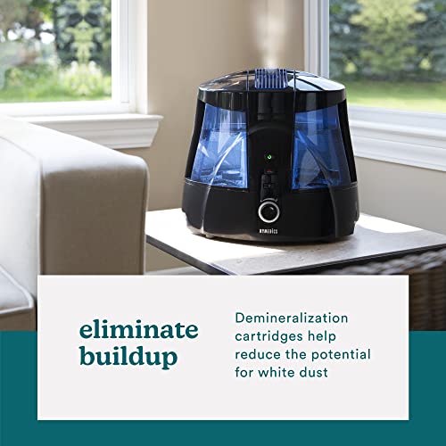 Homedics 4-Pack Demineralization Cartridge for Ultrasonic Humidifiers – Purifies Water, Reduces Mineral Deposits for Home, Plants, Office
