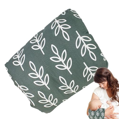 Kixolazr Cómodo cojín de lactancia para la cuna, almohada de apoyo antiescupir para la alimentación de biberones, cojín de cuna acogedor con sisa, cojín de lactancia y lavable para mamá