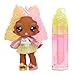 Yummiland Lip Gloss Doll – Nia Candy Fluff, with DIY Lip Gloss Kit, Ages 4+