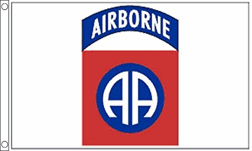 82Nd Airborne Flag 5ft x 3ft,Large
