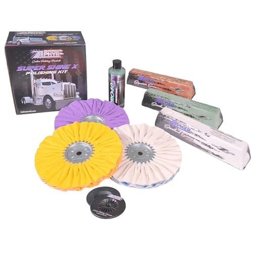 9インチ ポリッシュ加工済 ライザー Amazon | Zephyr - Super Shine X Big Rig アルミ研磨キット