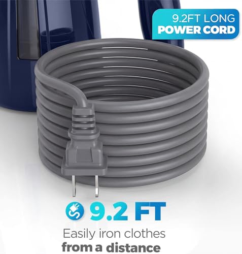 Image of OGHom Steamer for Clothes, Handheld Clothing Steamer for Garment, 240ml Big Capacity 700W Portable Travel Steam Iron(Deep Blue)
