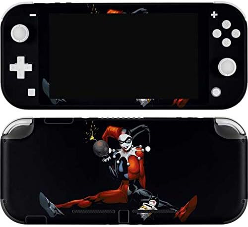 Skinit Decal Gaming Skin Compatible with Nintendo Switch Lite - Officially Licensed DC Comics Harley Quinn Mad Love Design
