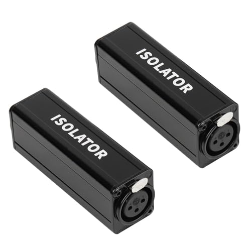 Isolateur audio professionnel anti bruit filtre de masse acoustique pour adaptateur d'equilibrage