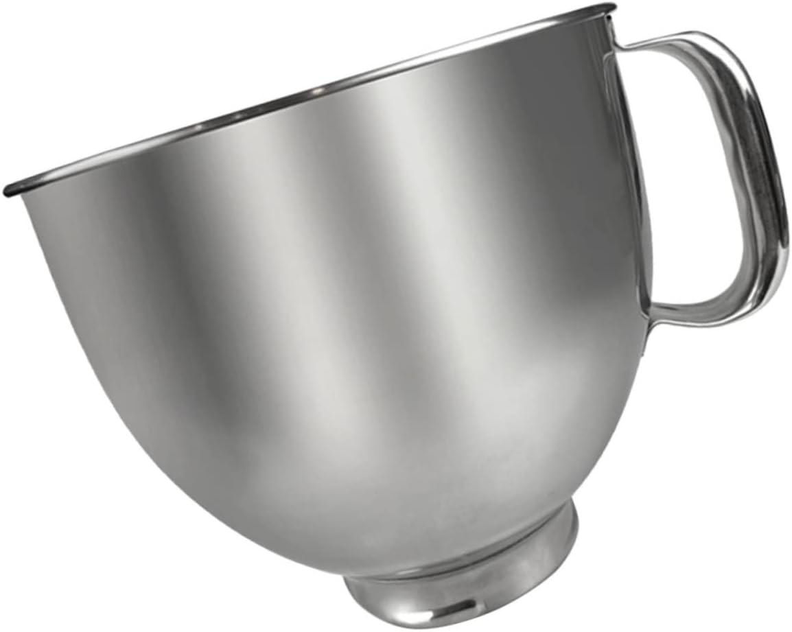 Zerodeko Stainless Steel Bowl Mixers Accessory Replacement Bowl for Mixers Easy Handling